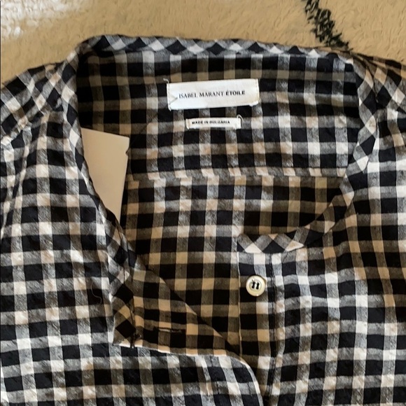Isabel marant Buffalo plaid gingham shirt - Picture 4 of 10